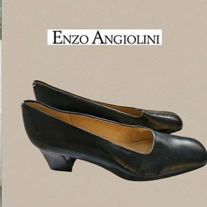 Enzo Angiolini Square Toe Heels
